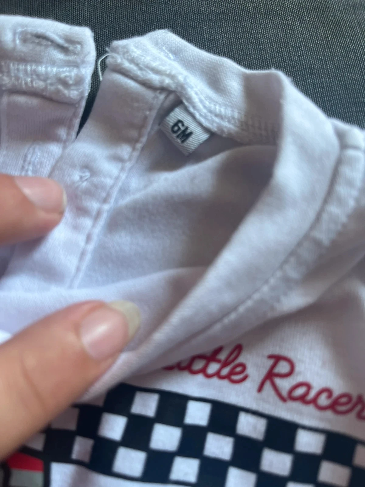 Camiseta de manga larga para bebé – Talla 6 meses – Buen estado – photo 2